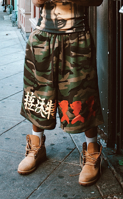 FOREIGN SWEAT JORTS